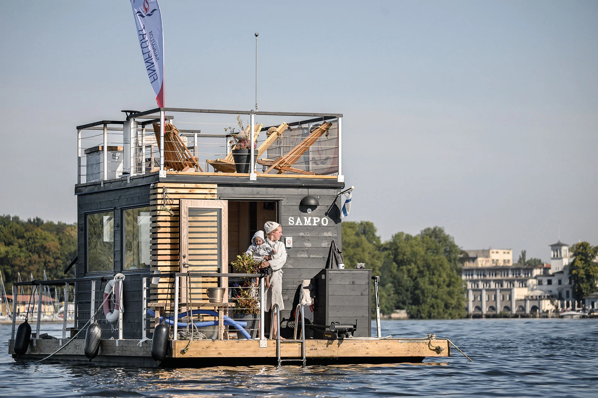 Finnfloat sauna